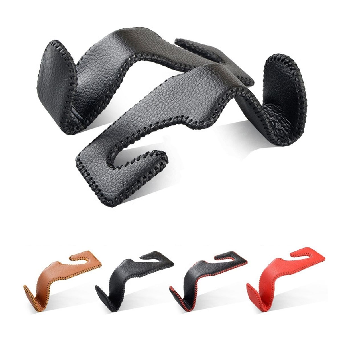 OioTuyi 6er Set Auto Kopfstützen Haken - Sitzorganizer Aus Robustem PP-Material