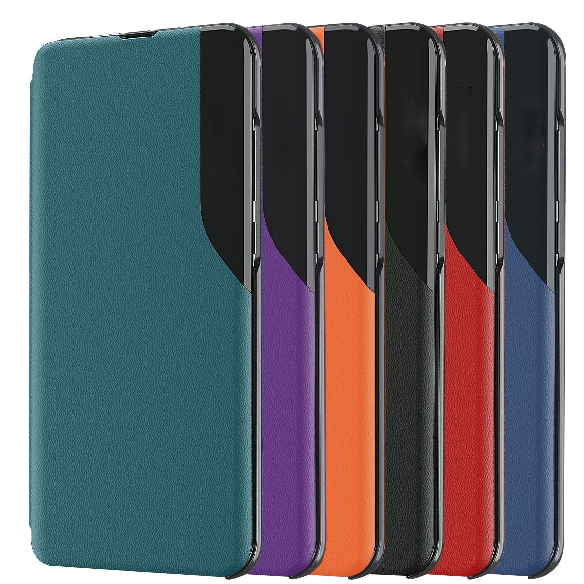 Handyhülle für Samsung Galaxy S24 Plus 5G Kunstleder Case Cover